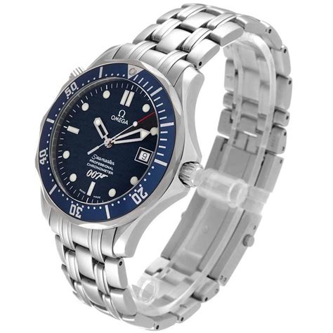 Omega Seamaster 40 Years James Bond Blue Dial Watch 25378000 For Sale
