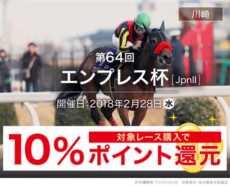 ダートグレード競走：エンプレス杯（jpnii）2018おトク情報楽天競馬