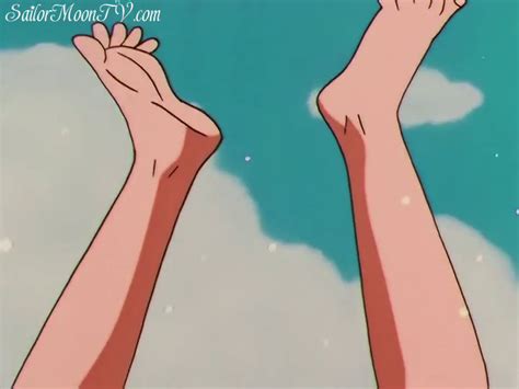 Anime Feet Sailor Moon SuperS Beach Time Episode