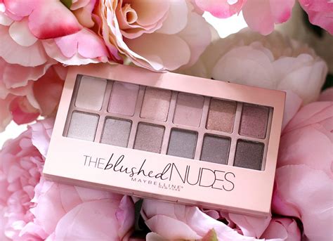 With The Blushed Nudes Palette By Maybelline Imitation Naked Is The