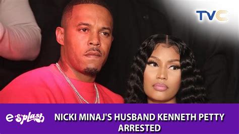 Nicki Minajs Husband Kenneth Petty Arrested For Failing To Register