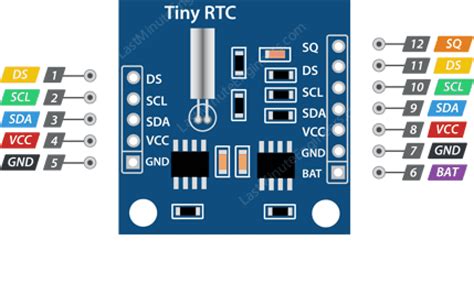 Rtc Ds1307 Tiny Rtc Module I2c Real Time Clock Module Majju Pk