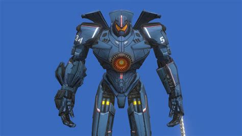 Gipsy Danger Pacific Rim Download Free D Model By Oiopu D C Sketchfab