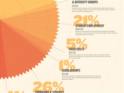 Infographic — Budget Breakdown By Tyler Stewart On Dribbble