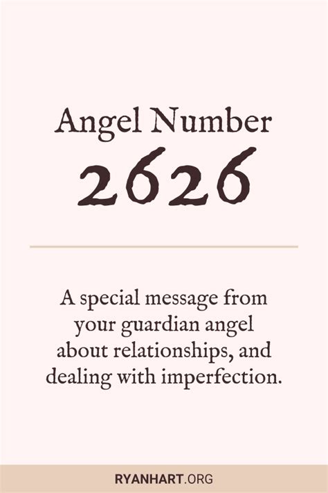 Angel Number 2626 3 Spiritual Meanings Of Seeing 2626 Numerology