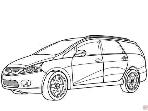 Suv Car Coloring Pages Coloring Pages