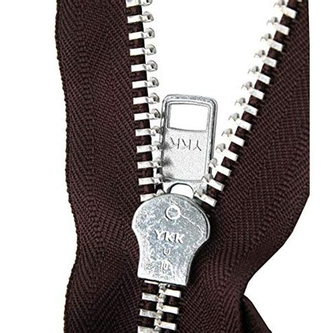 Ykk 10 10 Inch To 36 Inch Aluminum Separating Jacket Zipper Extra Heavy Duty Metal Zippers For