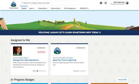 Get Started Using Trailhead In Your Company Unit Salesforce