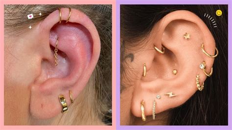 Cartilage Ear Piercings All The Best Piercings To Get