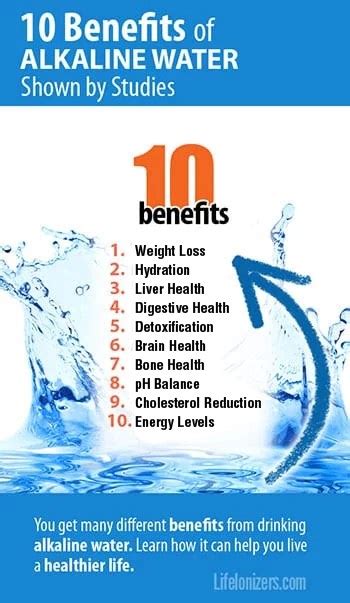 10 Benefits Of Alkaline Water Shown By Studies Life Ionizer Review