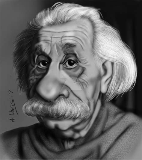 Pin By Tony Lobue On Albert Einstein Celebrity Caricatures Einstein