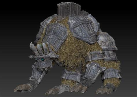 Animal Monster Shadow Of Colossus 3d Hd Cgtrader