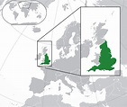 Imagen - Ubicación de Inglaterra en Europa (AS).png | Historia ...