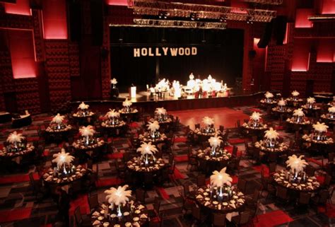 Table Decor Hollywood Party Theme Prom Decor Hollywood Birthday