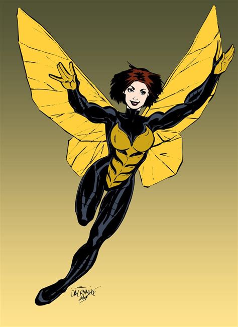 Wasp Marvel By Scott Dairymple In Marvel Wasp Marvel Marvel