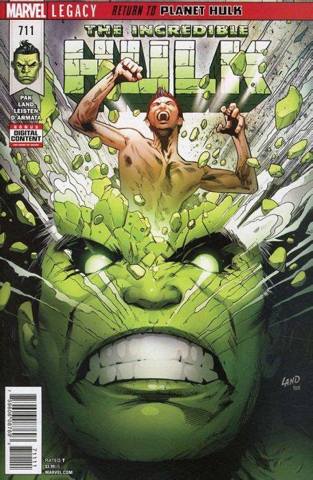 The Incredible Hulk Issue 711 Hulk Marvel Incredible Hulk Planet Hulk