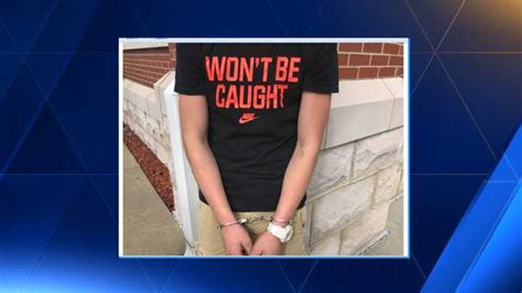man wearing won t be caught shirt arrested in bullitt county