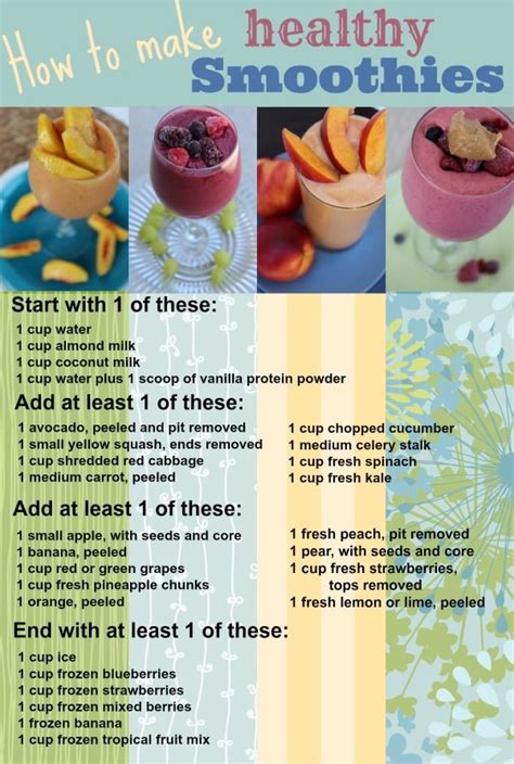 How To Make A Healthy Smoothie Pictures Photos And Images For