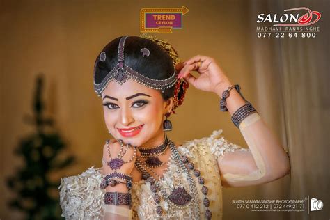 Bride Model Photoshoot Of Dinusha Siriwardana In White Wedding Saree