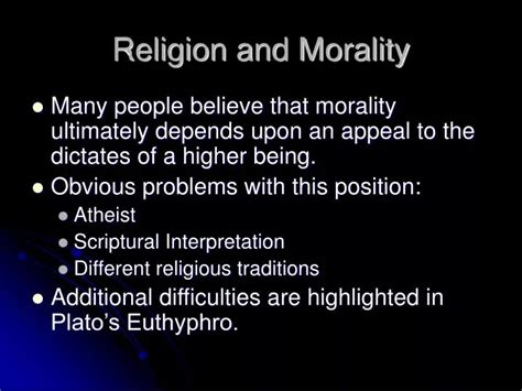ppt religion and morality powerpoint presentation free download id 6888549