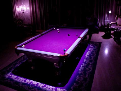 Purple Pool Table At The Purple Bar Sanderson Hotel London Uk Flickr Photo Sharing