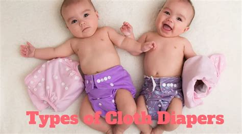 Types Of Cloth Diapers Complete Guide 2023