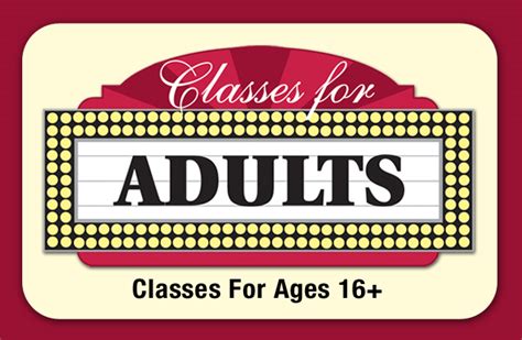 Adult Classes The Kalamazoo Civic Theatre