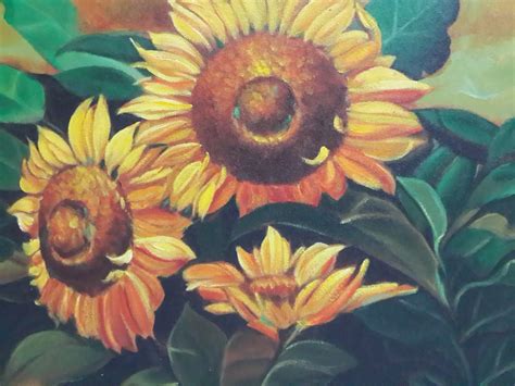 Taman bunga matahari bekasi, sukatani, indonesia. Budy Antiques Gallery : Lukisan Indah Bunga Matahari Karya ...