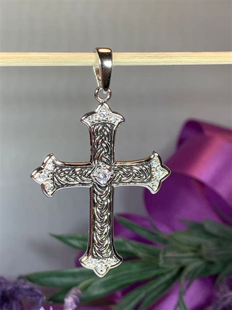 Celtic Cross Necklace, Irish Cross, Cross Necklace, Bridal Jewelry ...
