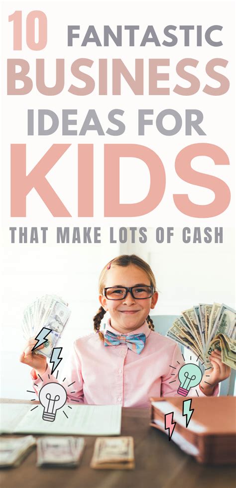 Awesome Ways For Kids To Make Money The Money Fox Easy Small