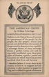 The American Creed by William Tyler Page, 1918 Patriotic Postcard