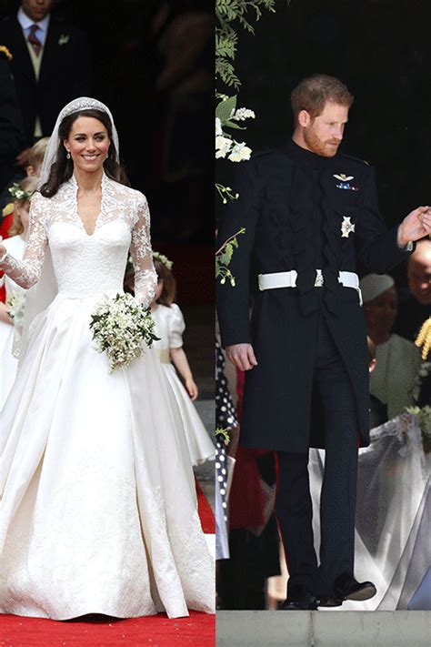 Royal Wedding The Differences Between Meghan Markle And Kate Middletons Big Days Vogue France