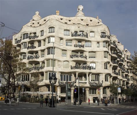 Casa milà, popularly known as la pedrera (meaning stone quarry in catalan), is antoni gaudí's last civil work, which he started in 1906 and finished in 1912. LA PEDRERA - CASA MILÀ - Associació de Passeig de Gràcia