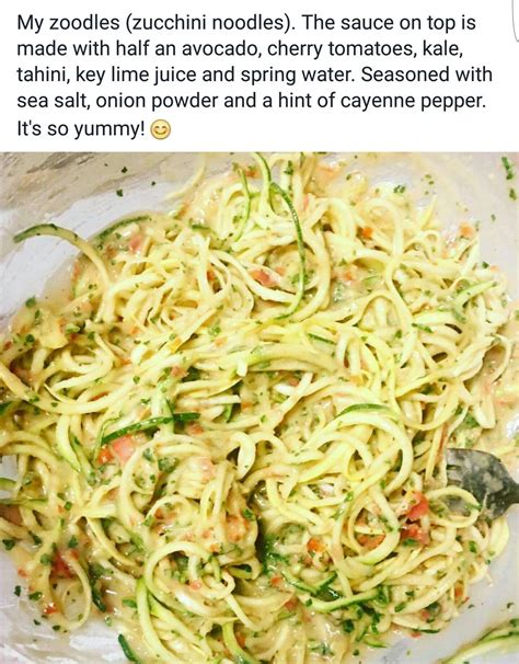 Alkaline Vegan Zoodles Zucchini Noodles With Dr Sebi Approved