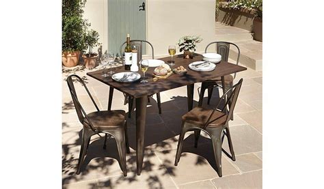 We've got lots of garden tables, chairs and bistro sets to suit your space and style. Emilia 5 Piece Dining Set | Garden Furniture | George at ASDA | 5 piece dining set, Dining set ...