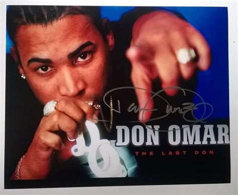 Don Omar Autographed 8x10 Photograph