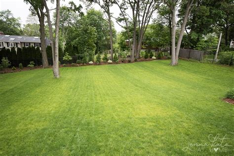 Our Yard This Spring Large Backyard Landscaping Inspiration