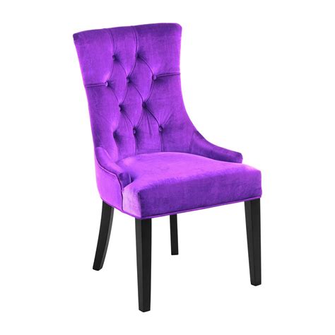 Jewel Tones Purple Velvet Chair Next Day Delivery Jewel Tones Purple