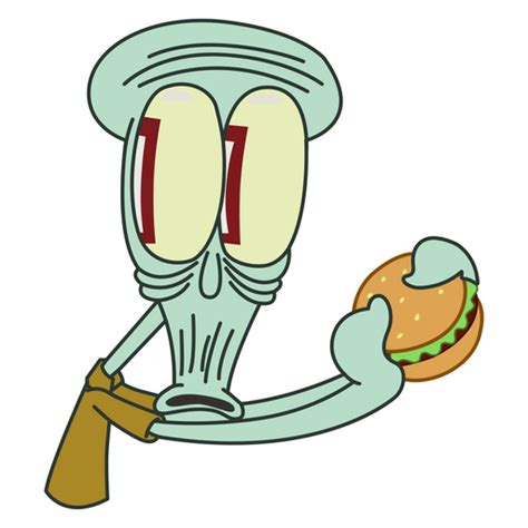 Squidward Scared Png