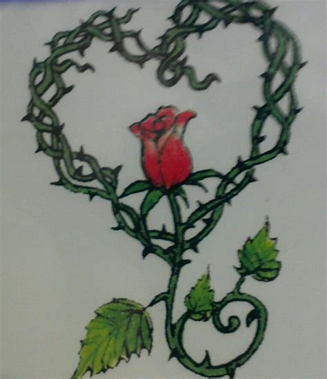 Rose Thorn Vine Tattoos Tattoo