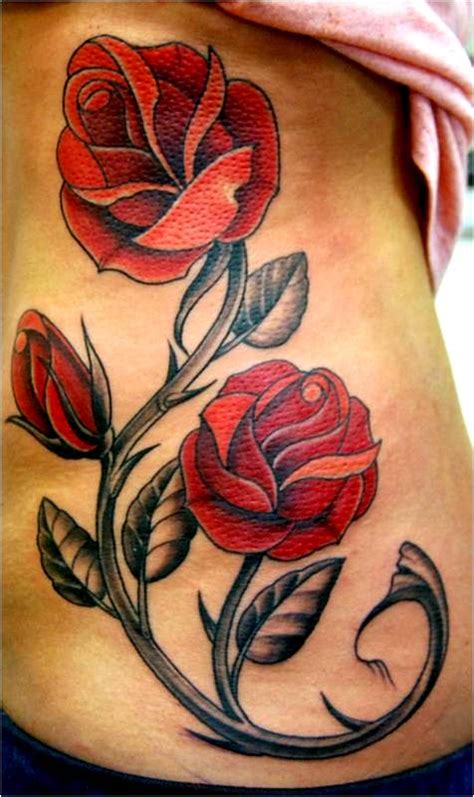 Wild flowers by olive at briar rose tattoo in london, uk. Trend Tattoo Styles: Simple and Beauty Rose Tattoo