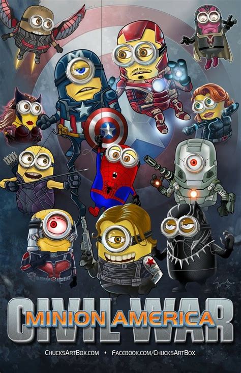 Arte Minion Minion Superhero Minion Avengers Minion Art Avengers