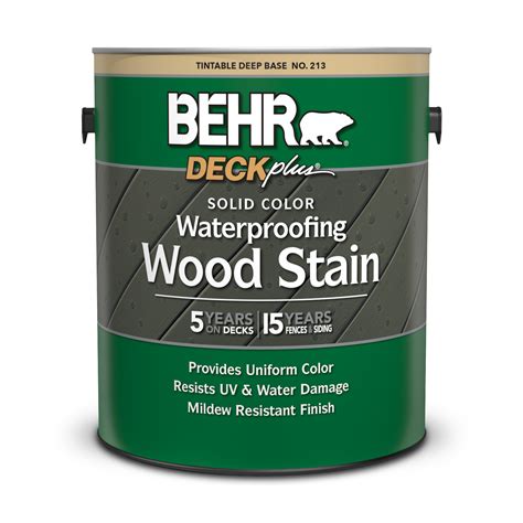 Behr Paint Wood Stain Colors