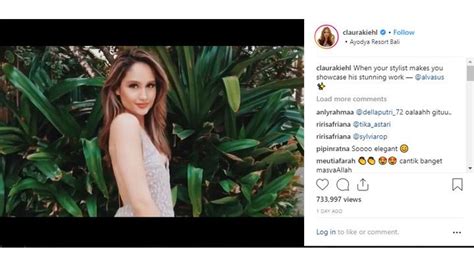 Gaun Cinta Laura Yang Bikin Netizen Gagal Fokus Cantik