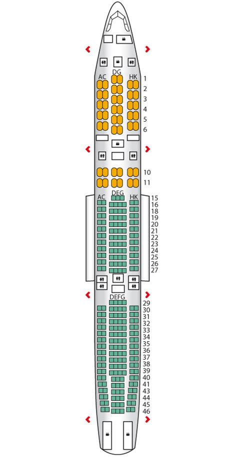 Airbus A340 300 Lufthansa Seat Map Map 2023