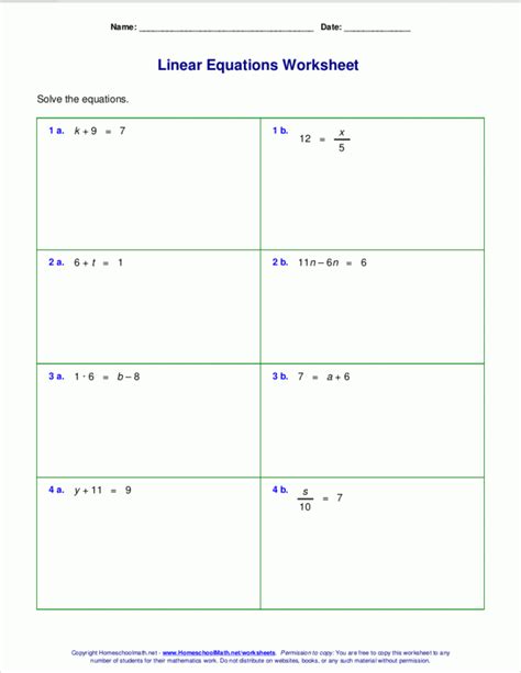 8th Grade Math Slope Worksheets — Db