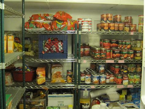Food Pantry That Consists Of Donated And Bought Food Items To Help