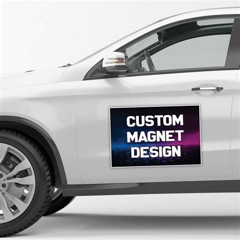 Custom Car Magnets Personalize Your Message Personalized Etsy