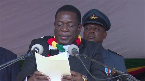 President Emmerson Mnangagwa Commissions 149 Officer Cadets Youtube