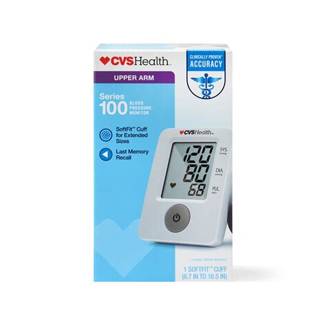 Cvshealth Series 100 Upper Arm Blood Pressure Monitor Pick Up In